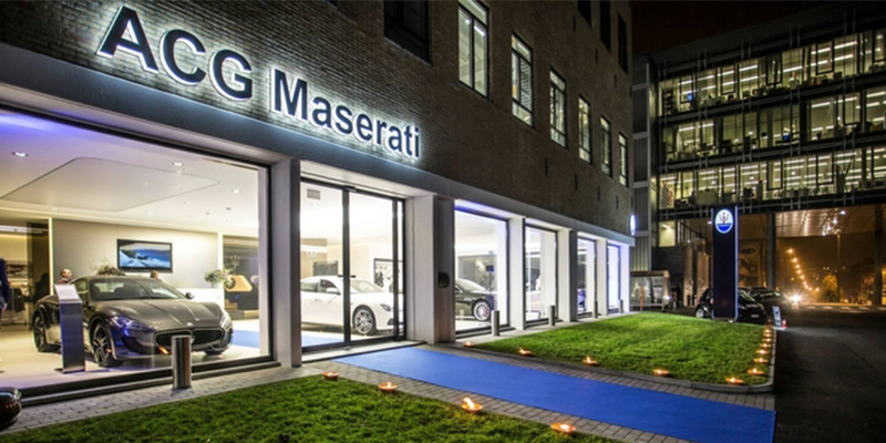 ACG Maserati showroom Brussel